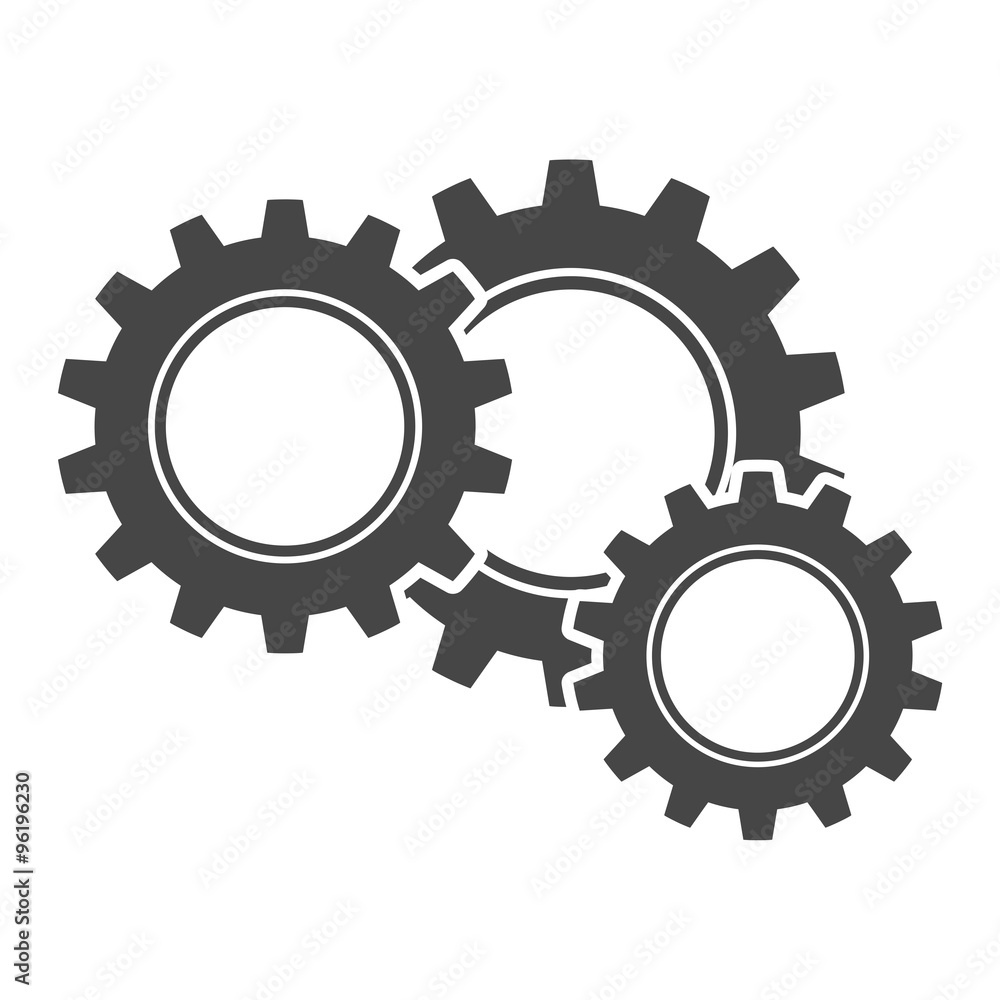 Gears sign icon Gears sign icon