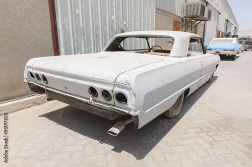 1964 Chevrolet Impala car left in ruin needing restoration