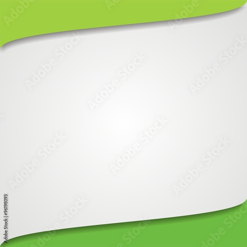 Simple Green Background Presentation Cover 
