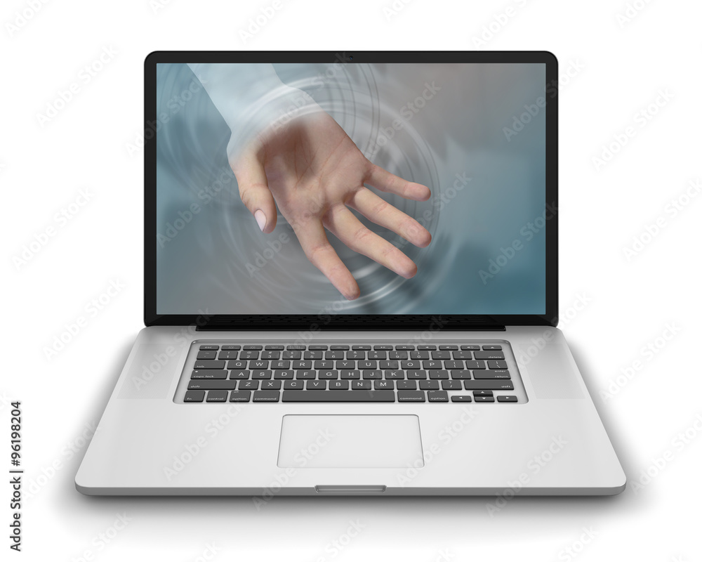 Helping Hand Laptop Computer Helping Hand Laptop Computer