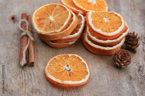 dries orange aroma spices