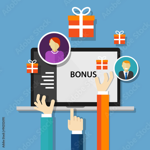 bonus employee reward  benefits promotion offer 