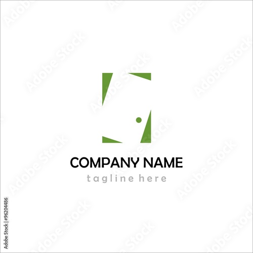 Door vector logo icon