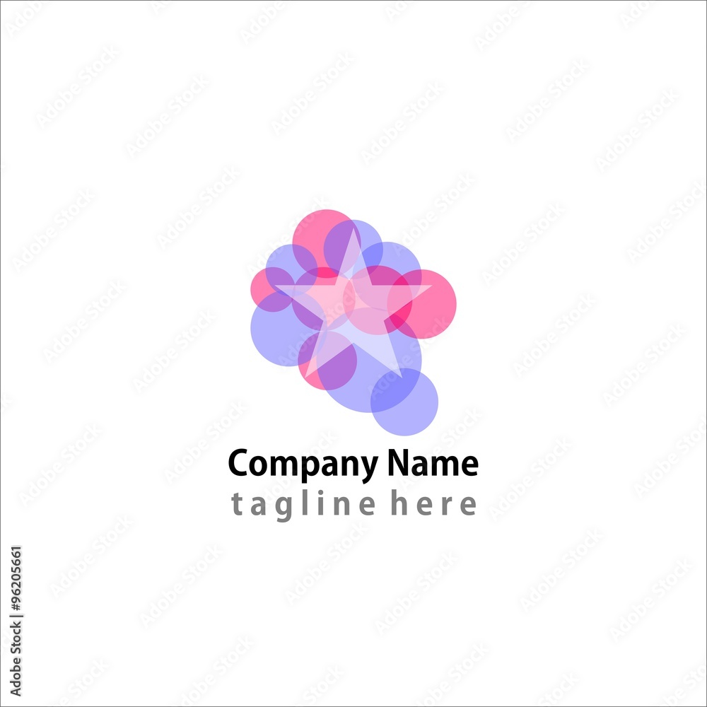 Stars logo icon vector Stars logo icon vector