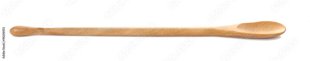 wooden spoon isolated over white. wooden spoon isolated over white.