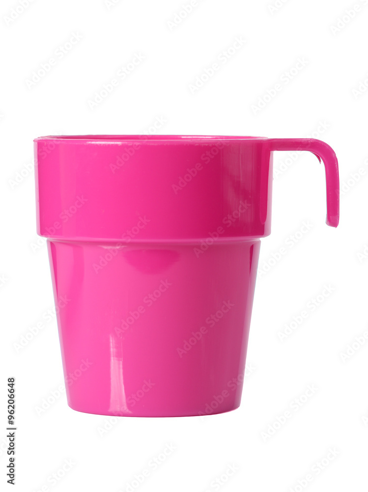 Color cups isolated on white background Color cups isolated on white background