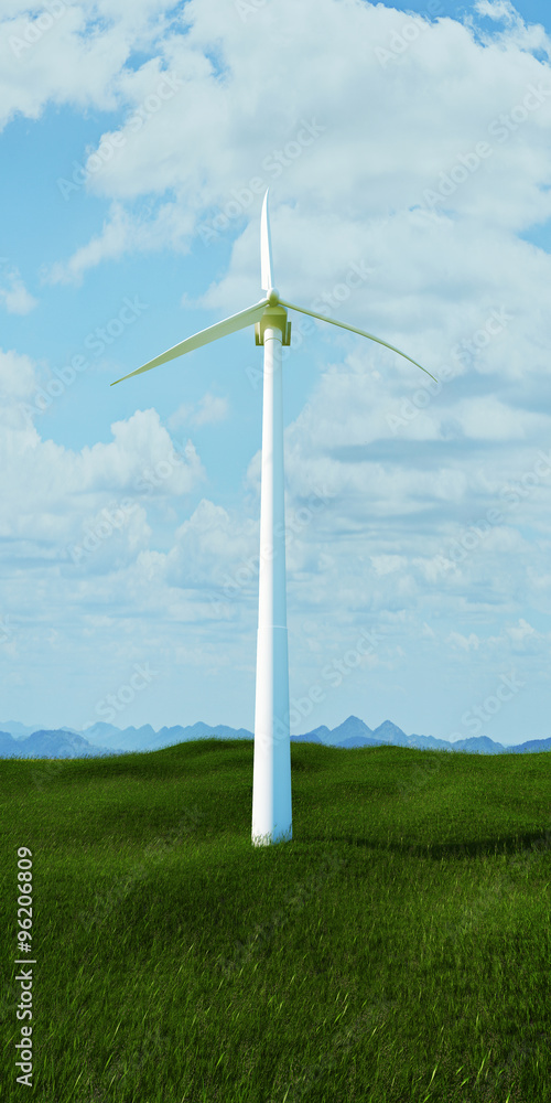 Windmill for electric power production Windmill for electric power production