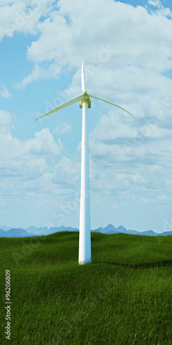 Windmill for electric power production