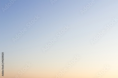 Sunset sky stratosphere background.