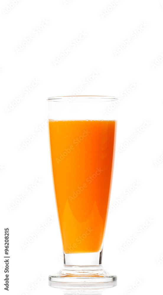 Orange juice isolated on white background. Orange juice isolated on white background.