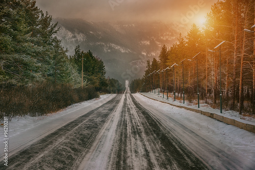 The winter road