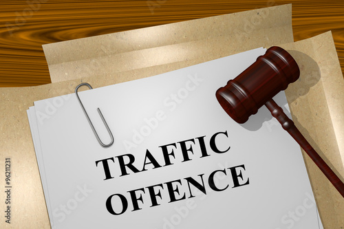 Foto Traffic Offence concept