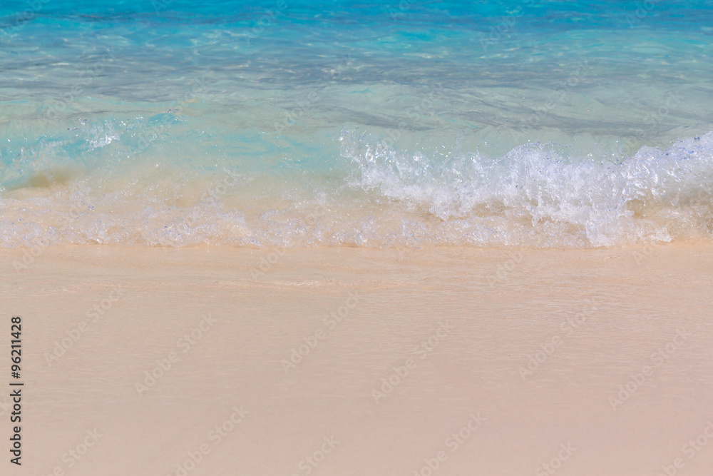 Sea wave on beach