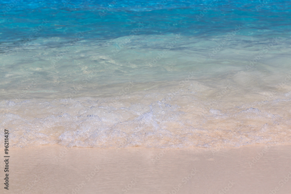 Sea wave on beach