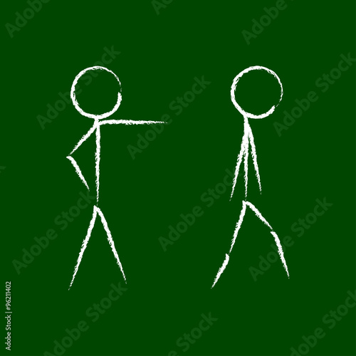 Discharge vector illustration