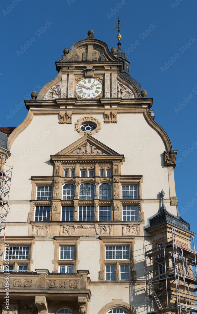 Rathaus in Werdau Sachsen