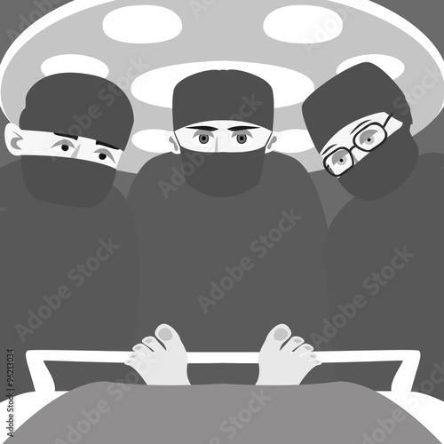 operating room from patient view