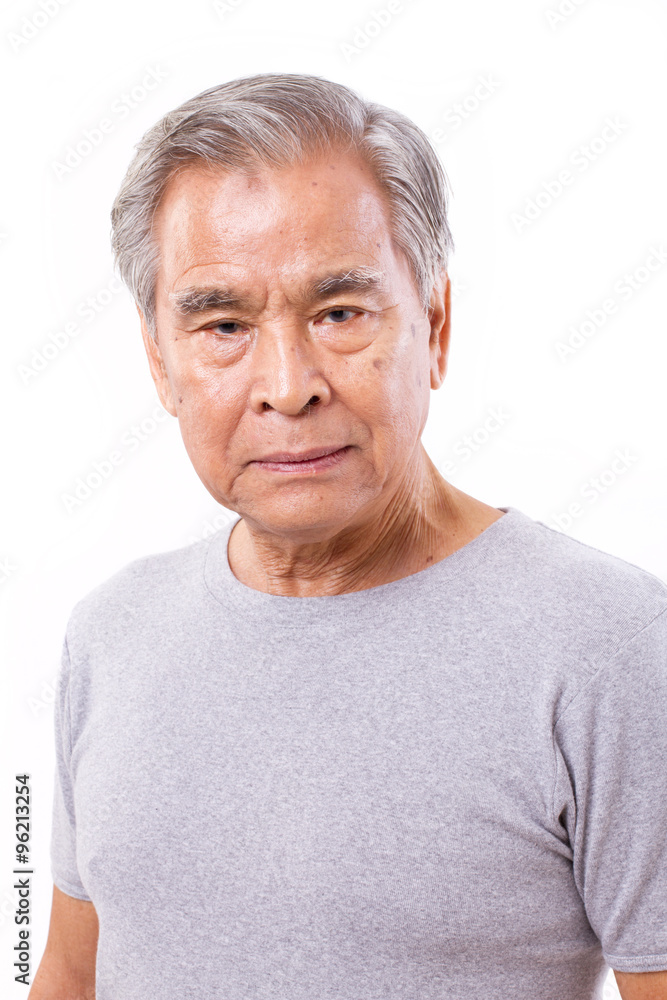 frustrated, depressed senior old man frustrated, depressed senior old man