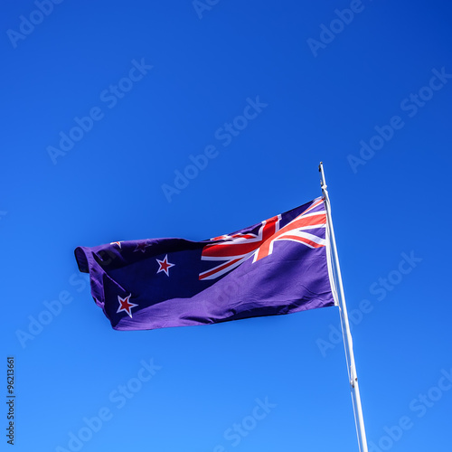 New Zealand national flag.