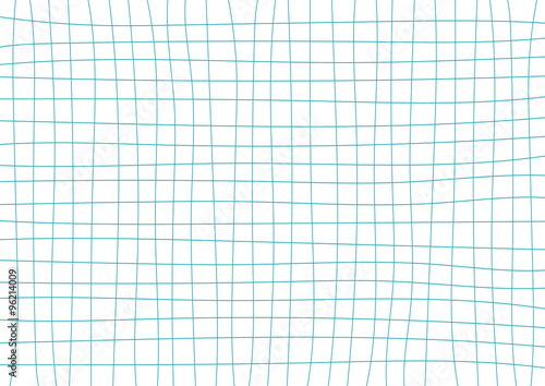 Blue Teal Grid White Background Minimal Vector illustration