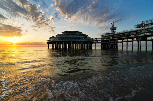 Quadro em tela Pier van Scheveningen