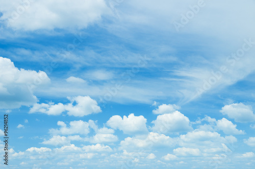 Fototapeta Naklejka Na Ścianę i Meble -  Sunny day. Blue sky.