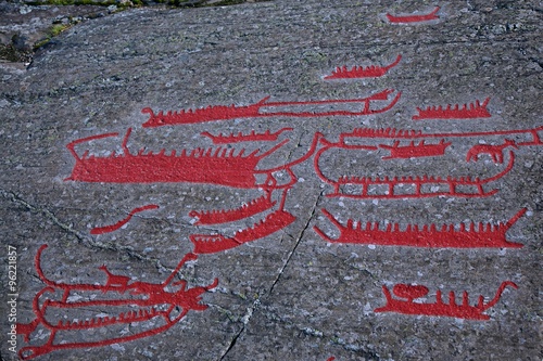Norrköping, Himmelstalunds Hällristningar, Felszeichnungen