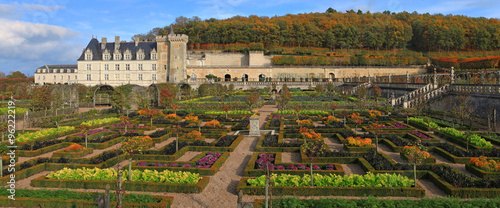 Jardins du château de Villandry, Château de la Loire