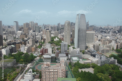 An Aerial View of Tokyo