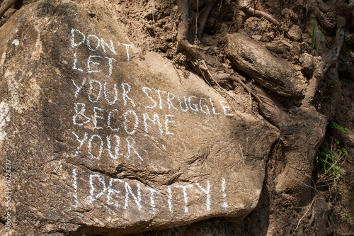 Photography Don´t let your struggle become your identity