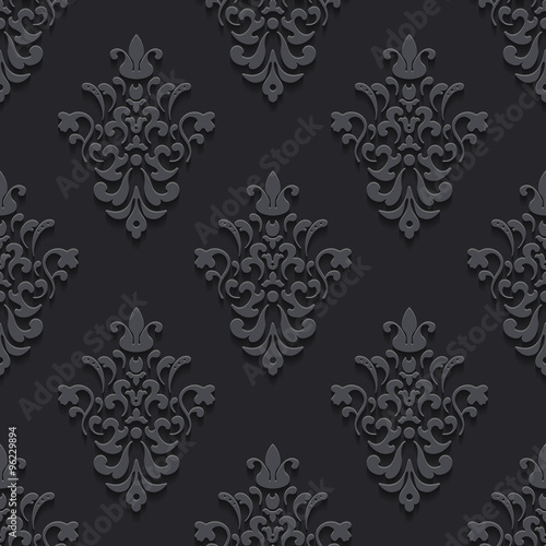 Elegant luxury texture black with shadows