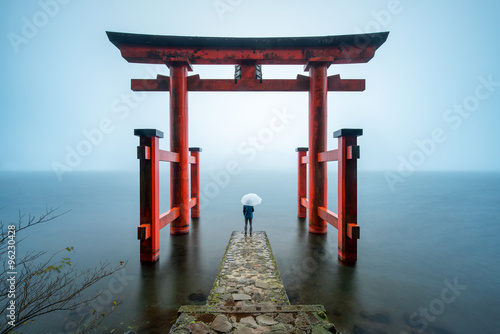 Hakone Shrine in Japan