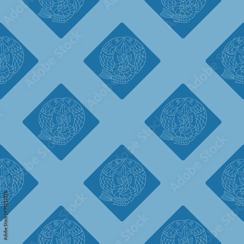 Seamless background with Celtic art and ethnic ornaments for your design