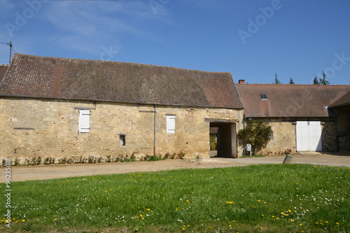 France, the picturesque village of Us in Val  dOise photo