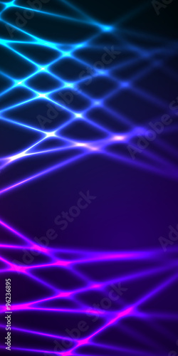 line laser lighting effect dark background vertical banner