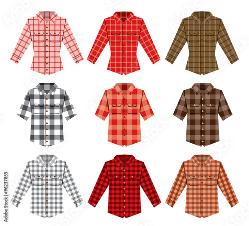 Lumberjack check shirt lumberjack old fashion patterns