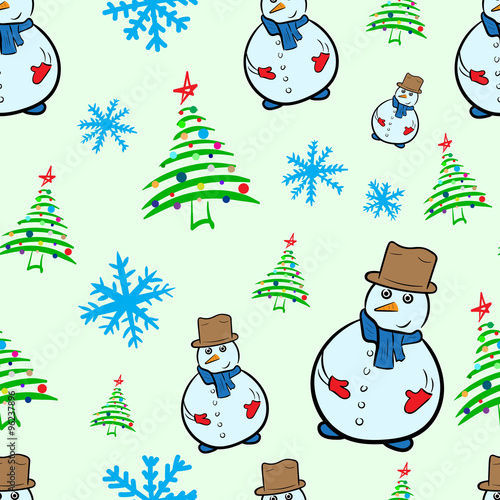 Seamless Christmas  texture