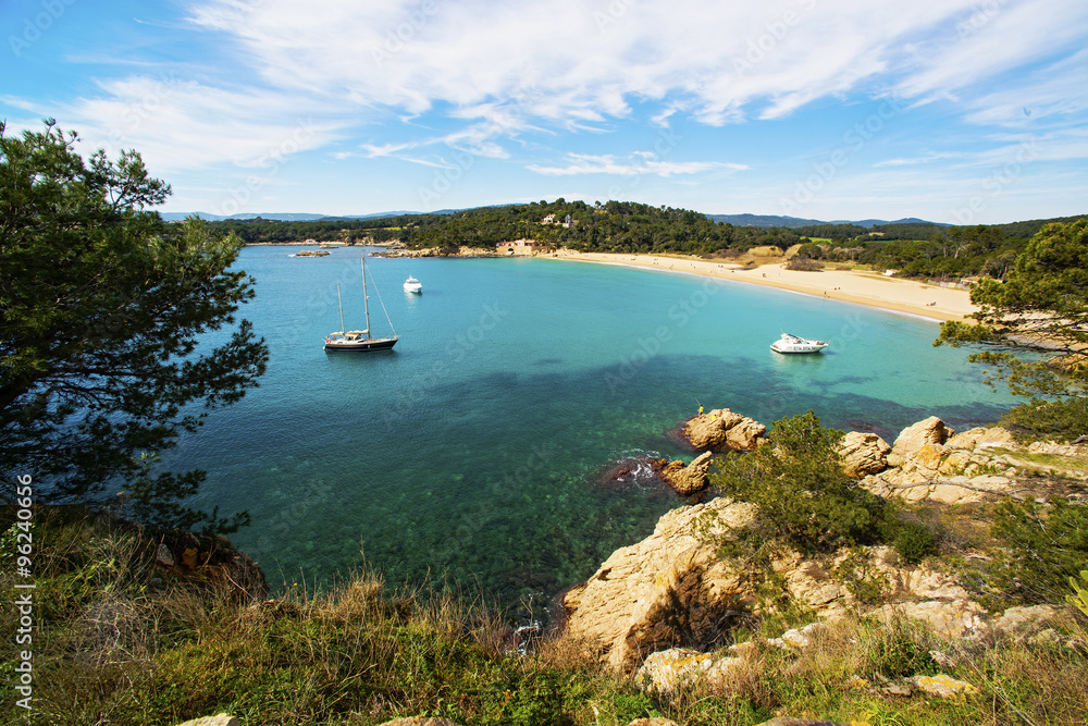 mar mediterraneo costa brava girona mar mediterraneo costa brava girona