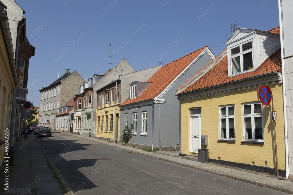 Seitenstraße in Nykøbing Seitenstraße in Nykøbing