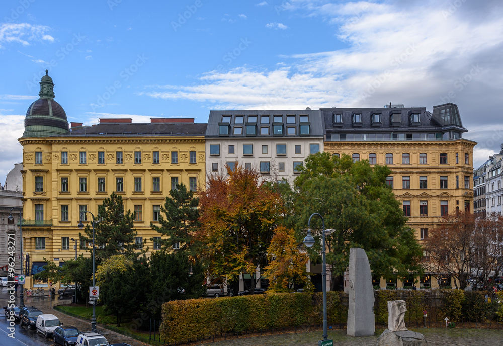 Albertina museum square, Vienna