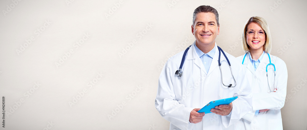 Group of medical doctors. Group of medical doctors.