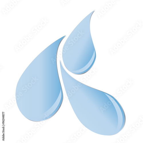Natürlicher Rohstoff, Wasser sorgsam nutzen - Wassertropfen, Trinkwasser sparen und Ressourcen schonen