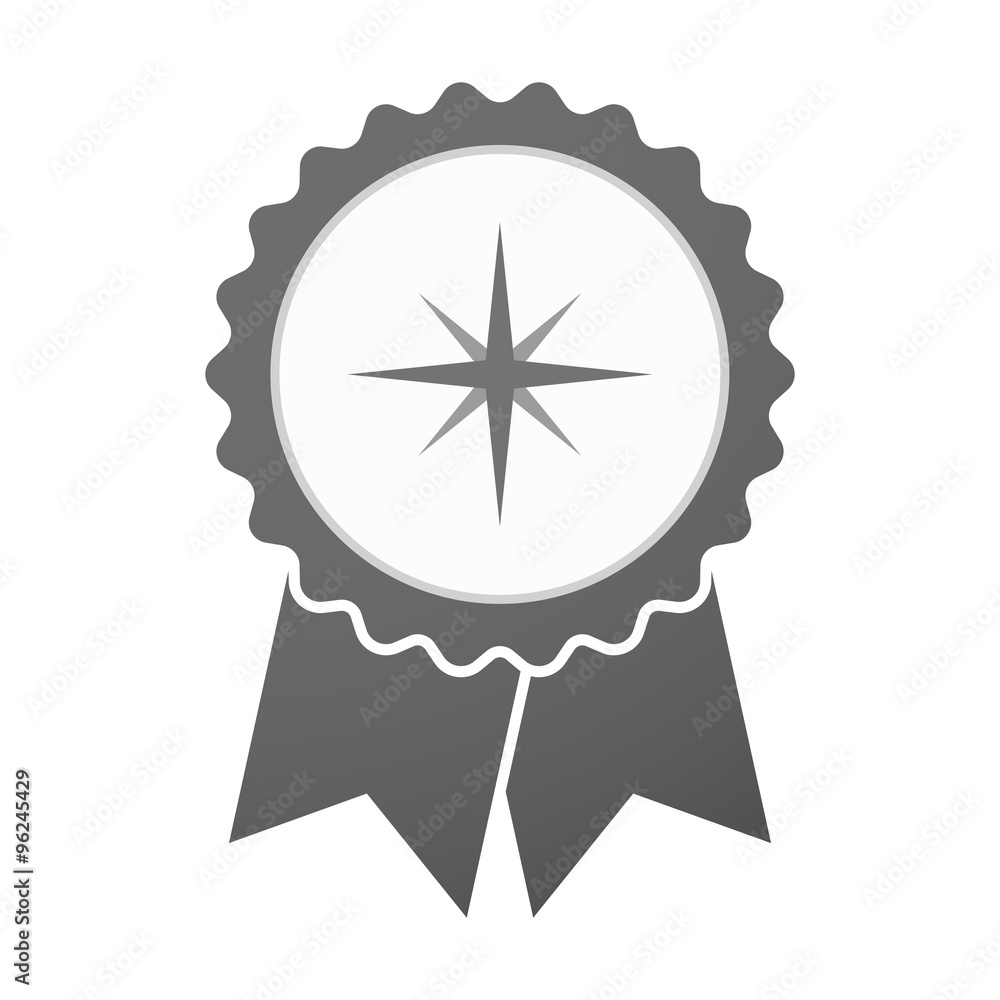 Vector badge icon with a sparkle Vector badge icon with a sparkle
