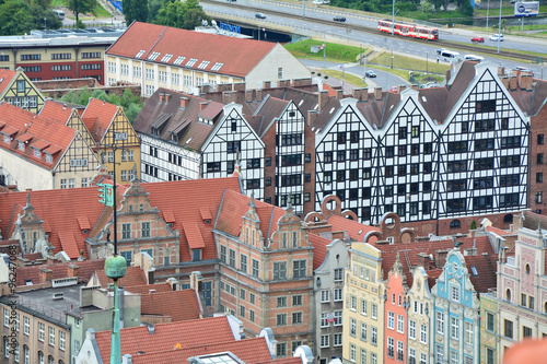 Gdansk city view