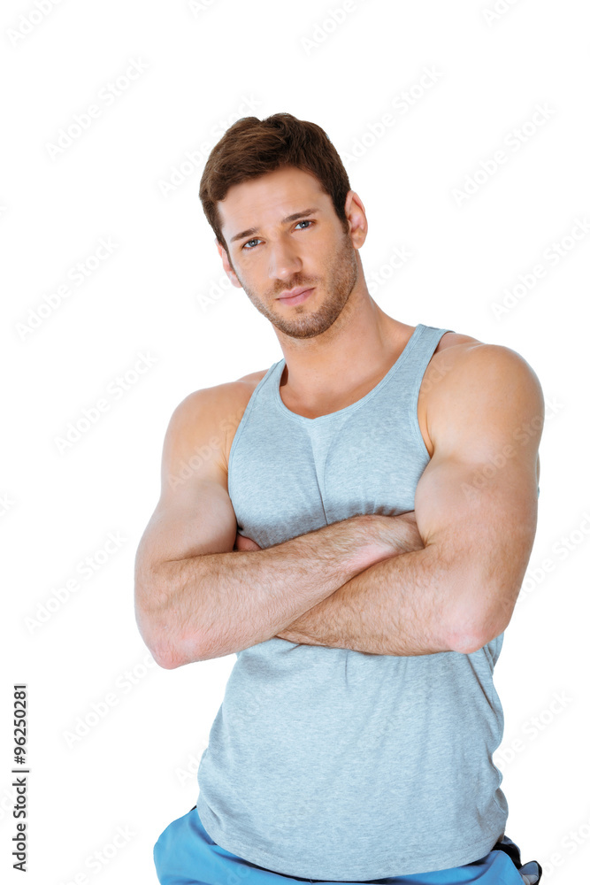 Sporty concept for young athlete Sporty concept for young athlete