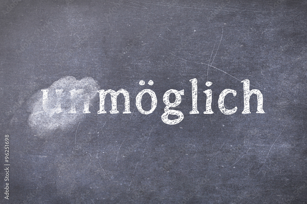 Fototapeta premium un MÖGLICH
