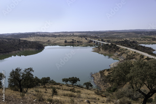 View over the Alqueva, Portugal