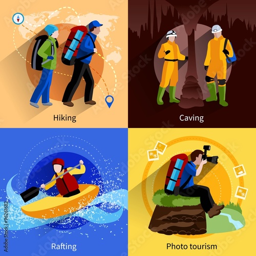  Tourism Icons Set