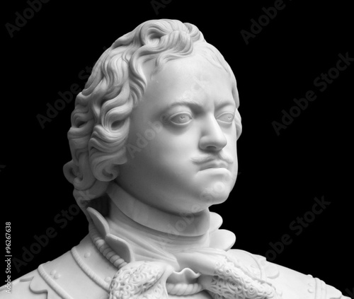 Fotografija Peter the Great marble portrait bust