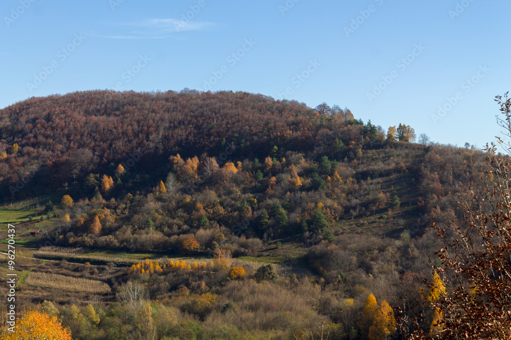 Beautiful countryside in Croatian Zagorje